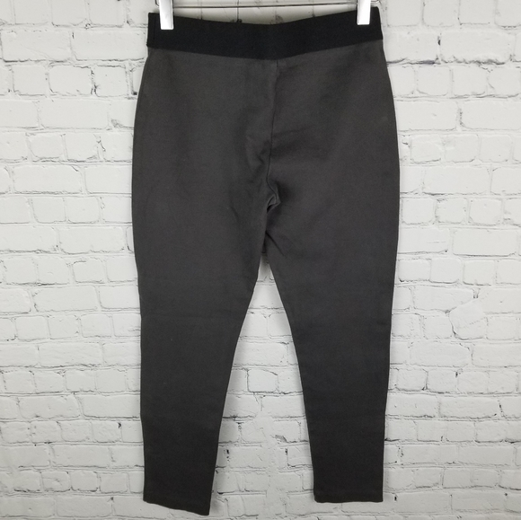GAP | dark grey ponte stretch skinny pants legging - Picture 3 of 7